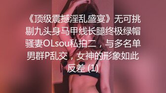 《顶级震撼淫乱盛宴》无可挑剔九头身马甲线长腿终极绿帽骚妻OLsou私拍二，与多名单男群P乱交，女神的形象如此反差 (1)