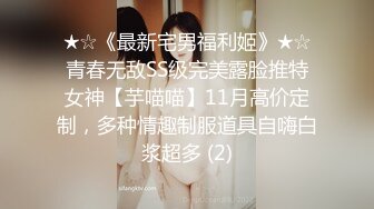 ★☆《最新宅男福利姬》★☆青春无敌SS级完美露脸推特女神【芋喵喵】11月高价定制，多种情趣制服道具自嗨白浆超多 (2)