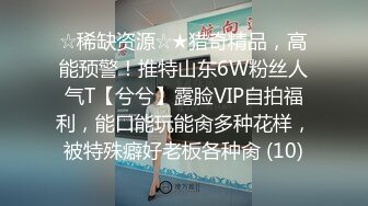 ☆稀缺资源☆★猎奇精品，高能预警！推特山东6W粉丝人气T【兮兮】露脸VIP自拍福利，能口能玩能肏多种花样，被特殊癖好老板各种肏 (10)