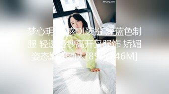 梦心玥 性感Ol装扮 深蓝色制服 轻透薄纱高开叉服饰 娇媚姿态婀娜动人[89P/746M]