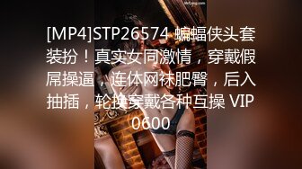 [MP4]STP26574 蝙蝠侠头套装扮！真实女同激情，穿戴假屌操逼，连体网袜肥臀，后入抽插，轮换穿戴各种互操 VIP0600