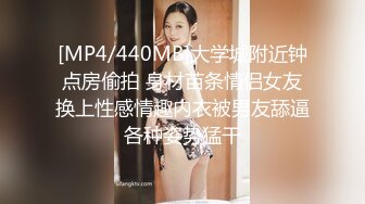 [MP4/440MB]大学城附近钟点房偷拍 身材苗条情侣女友换上性感情趣内衣被男友舔逼各种姿势猛干