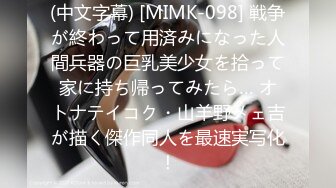 (中文字幕) [MIMK-098] 戦争が終わって用済みになった人間兵器の巨乳美少女を拾って家に持ち帰ってみたら… オトナテイコク・山羊野メェ吉が描く傑作同人を最速実写化！